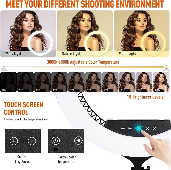 GWO 21 inch LED Ring Light - Image 2