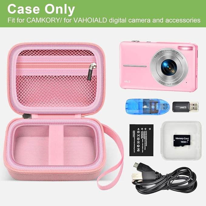 ALKOO Case Compatible with CAMKORY Digital Camera/for VAHOIALD FHD 1080P - Image 2