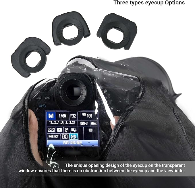 Professional DSLR Camera Rain Cover Gear Large Sleeve Protection - Image 2