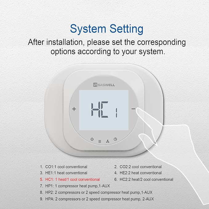 Smart WiFi Thermostat for Home, Programmable Thermostat - Image 6