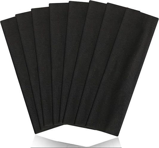 8PCS Summer-Exclusive Non Slip Sports Elastic Soft Running Fashion Headbands by VANRUIDFashionSportHeadbands