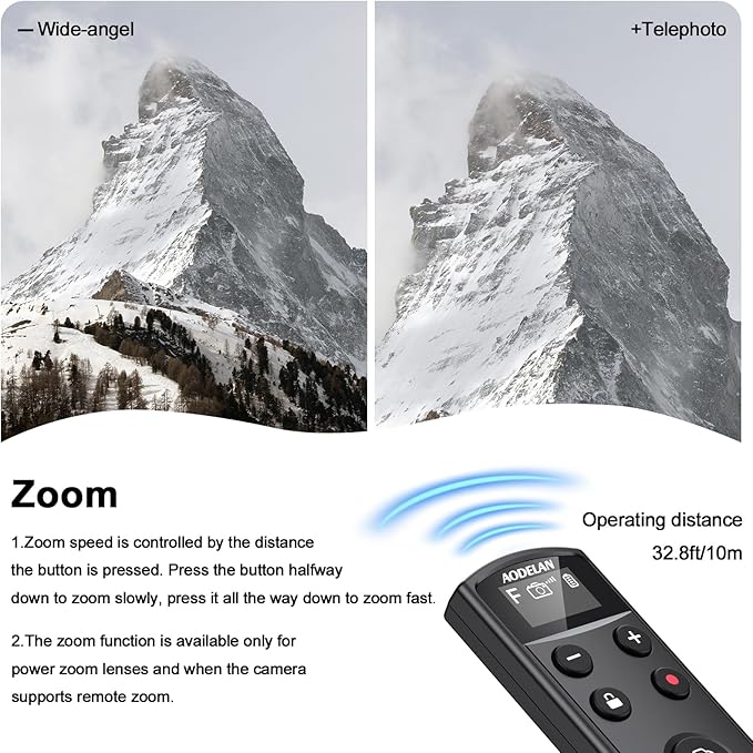 for Fujifilm Rechargeable Camera Remote Control Wireless Shutter Release - Image 5