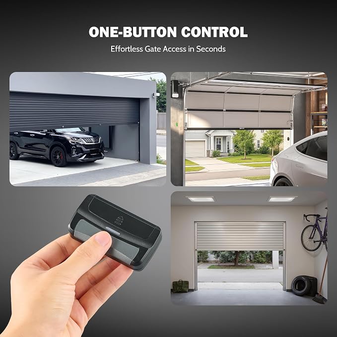 ZUMI G1 Garage Door Opener Remote 100 ft Range Single Button Garage Clicker - Image 7
