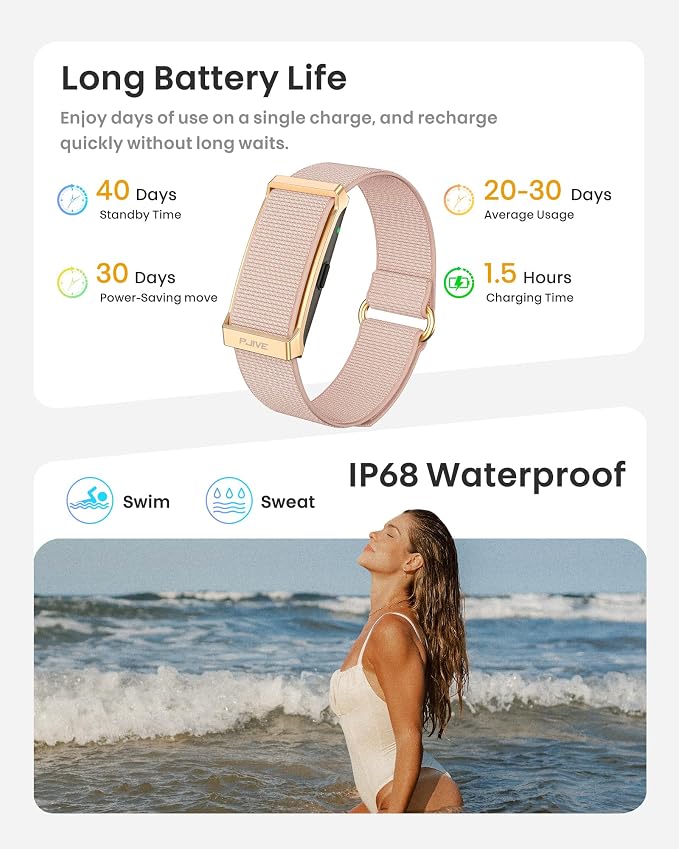 Smart Bracelet, Health Fitness & Activity Tracker - Image 6