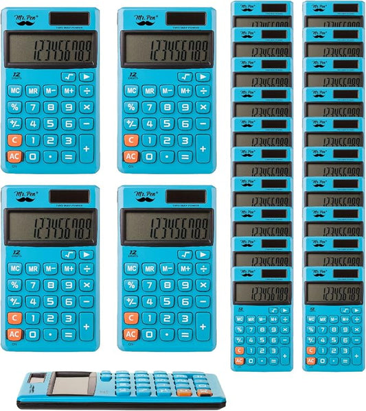 Mr. Pen- Standard Function Calculator, 24 Pack, 12 Digits by MrPen