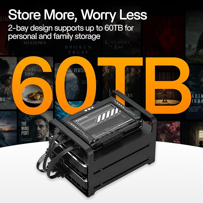 ZimaBlade 7700 x86 Home Server & 2-Bay NAS Kit, Intel Quad-Core, 16GB RAM - Image 2