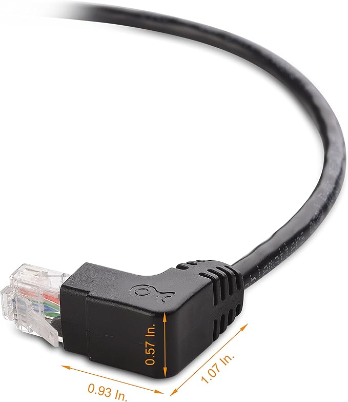 Cable Matters 10Gbps Combo-Pack 90 Degree Cat 6 Ethernet Cable - 10ft - Image 7
