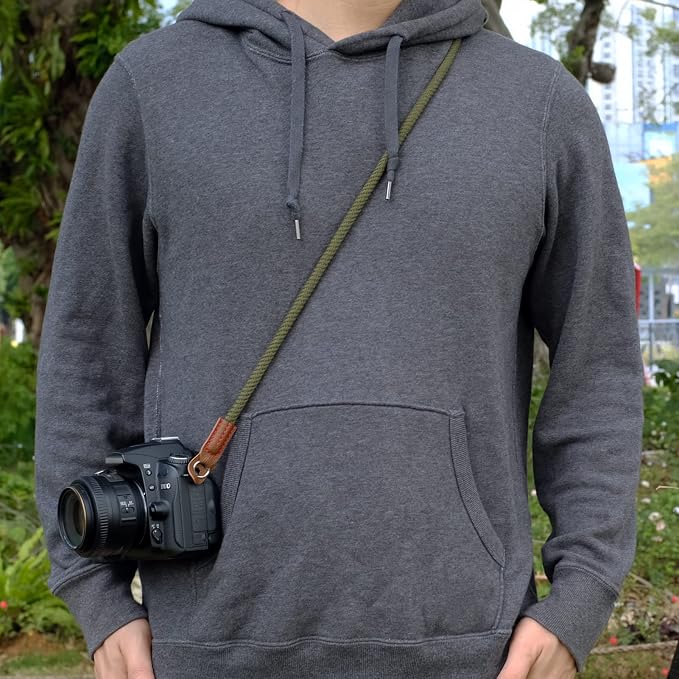 VKO Camera Strap, Soft Rope Camera Neck Strap, Shoulder Strap - Image 3