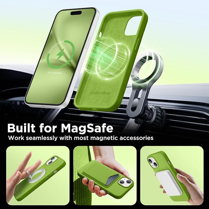 GolbinBox Magnetic for iPhone 15 Case, Compatible - Image 4