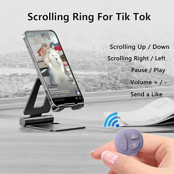 TikTok Scrolling Ring, Scrolling Ring Remote - Image 2