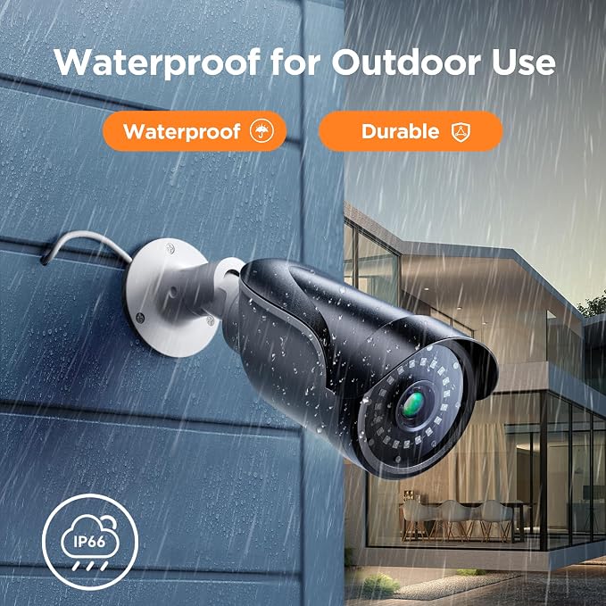 TIGERSECU 1080P Long Range Bullet Security Camera - Image 3