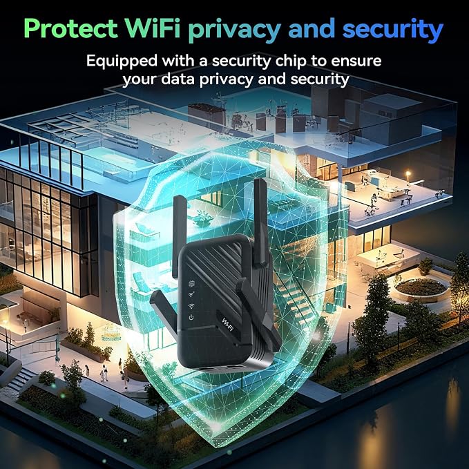 2026 Best WiFi Extender Signal Booster, Internet Extender Covers Up to 13389 - Image 5