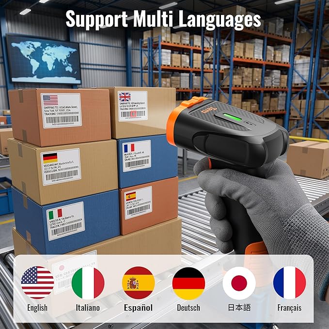Tera Barcode Scanner Wireless Handheld: - Image 6