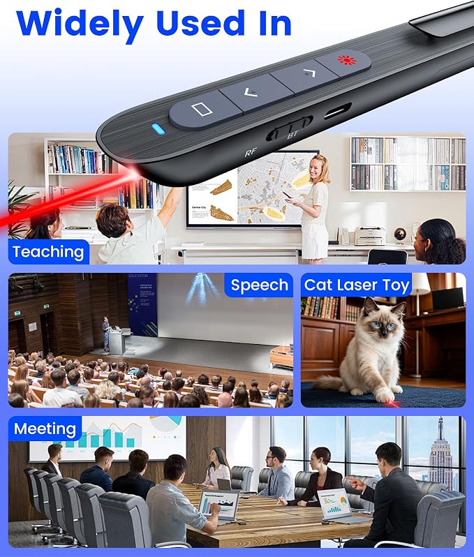 Presentation Clicker Rechargeable Compatible - Image 7