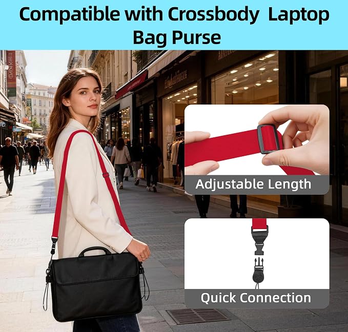 Adjustable Shoulder Strap:Comfortable iPad Strap Nylon Neck Lanyard - Image 7
