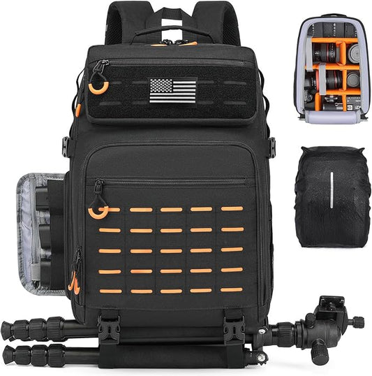 HAMBOLY Professional Camera Bag Backpack, Large Waterproof Photography Bag Case by HAMBOLY