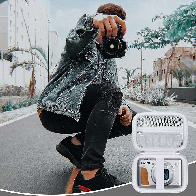Hard Carrying Case for Canon PowerShot SX740 HS/ELPH 360 HS/ SX730 HS/ SX720 - Image 7