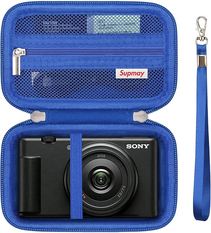 Hard Travel Case for Sony ZV-1F / ZV-1 / ZV-1 II Digital Camera, Vlogger Camera by Supmay