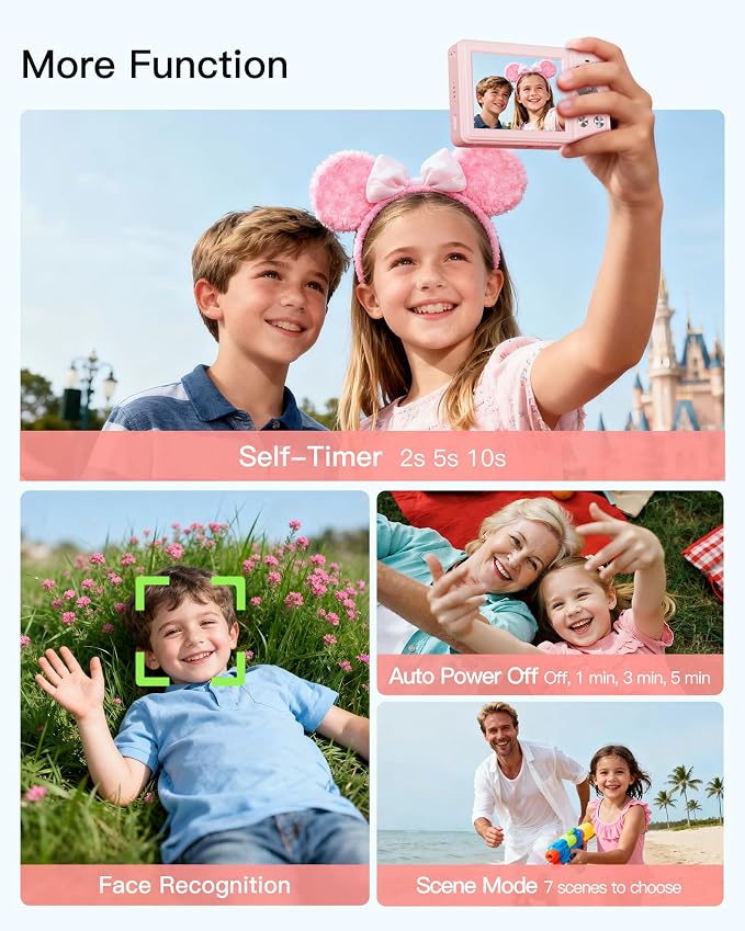 Digital Camera, FHD 1080P Point and Shoot Camera - Image 7