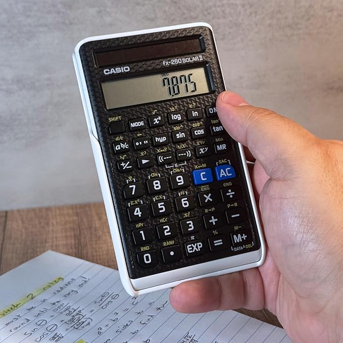Casio fx-260 Solar II Scientific Calculator | 10-Digit Display | Fraction & - Image 6