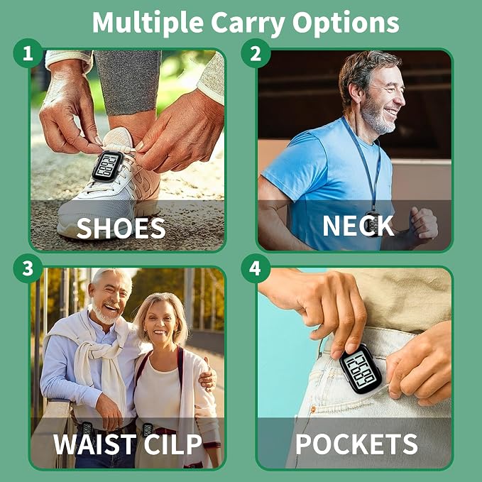 Pedometer Walking Simple 3D Step Counter - Image 5