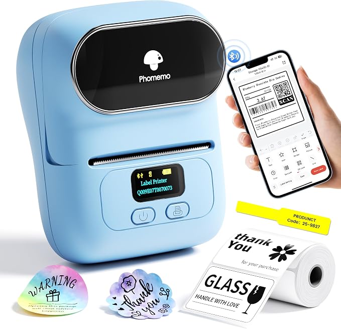 Phomemo Barcode Label Printer by Phomemo