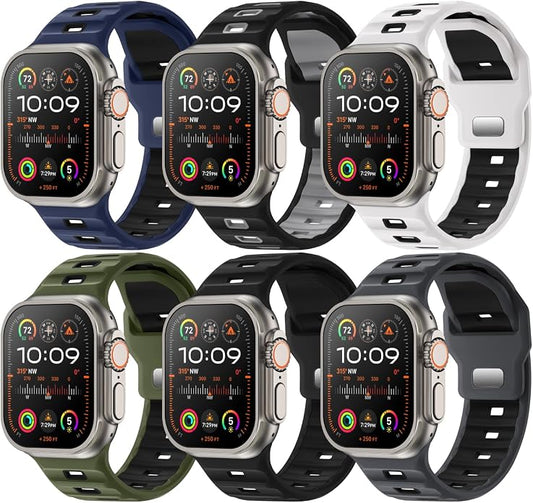 Sport Bands 6-Pack Compatible by Adorique