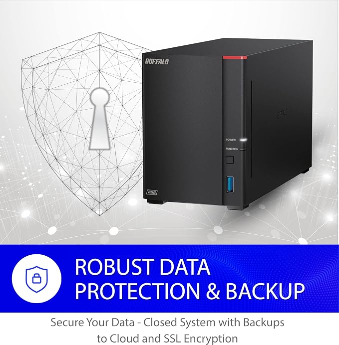 BUFFALO LinkStation SoHo 720 2-Bay Professional Office NAS 4TB - Image 7