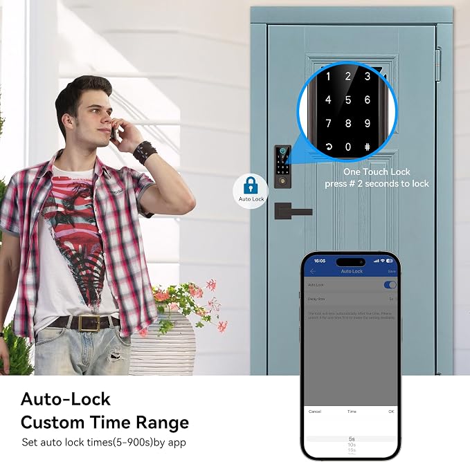 BEBASIA Smart Fingerprint Door Lock - Image 7