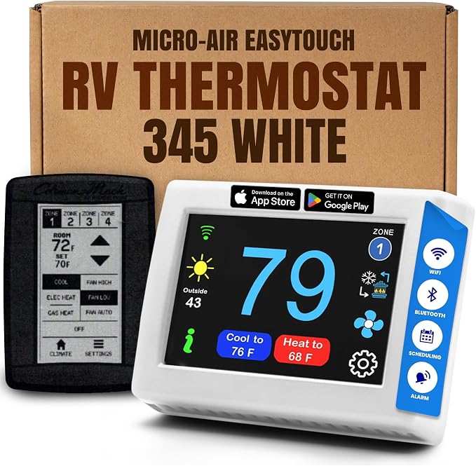 MICRO-AIR EasyTouch Digital RV Thermostat Replacement by MicroAir