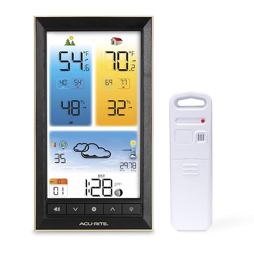 AcuRite Digital Vertical Weather Forecaster, Full Color by AcuRite