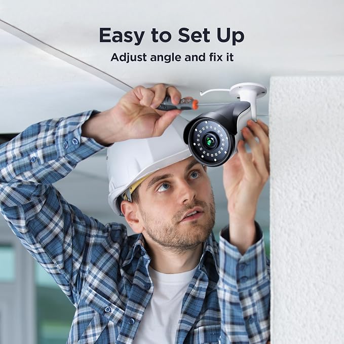TIGERSECU 1080P Long Range Bullet Security Camera - Image 5