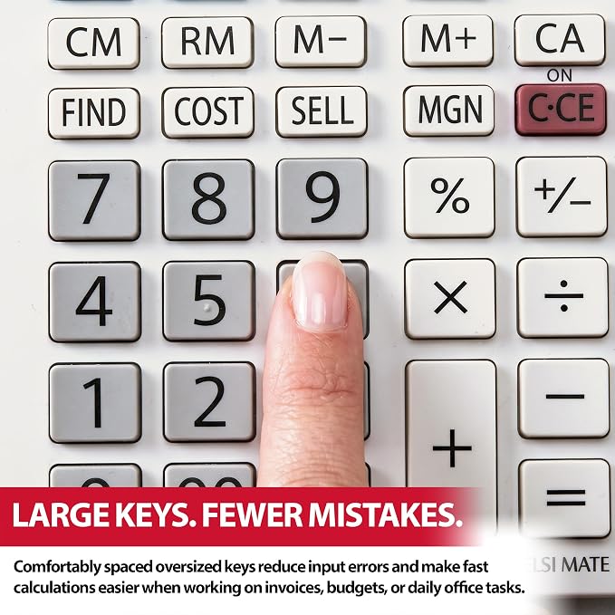Sharp EL-334WB Business Calculator - Image 3