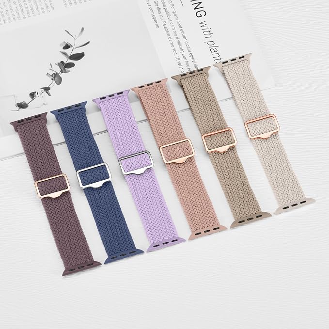 6 Pack Braided Stretchy Bands Compatible - Image 6