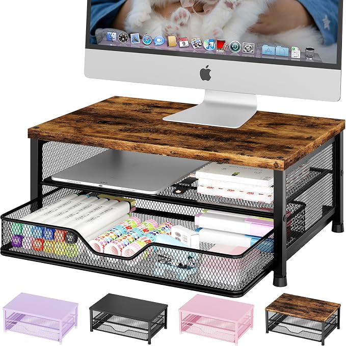 OPNICE Computer Monitor Stand Riser, Desk Organizer by OPNICE