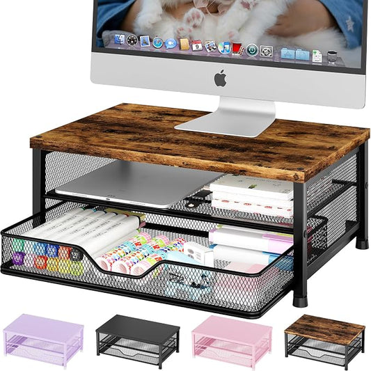 OPNICE Computer Monitor Stand Riser, Desk Organizer by OPNICE
