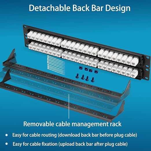 Rapink Patch Panel 48 Port Cat6 - Image 5
