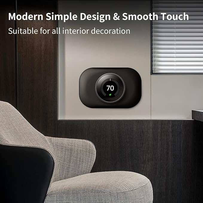 Compatible with Google Nest Thermostat 1st/2nd/3rd Wall Plate Cover - Image 6