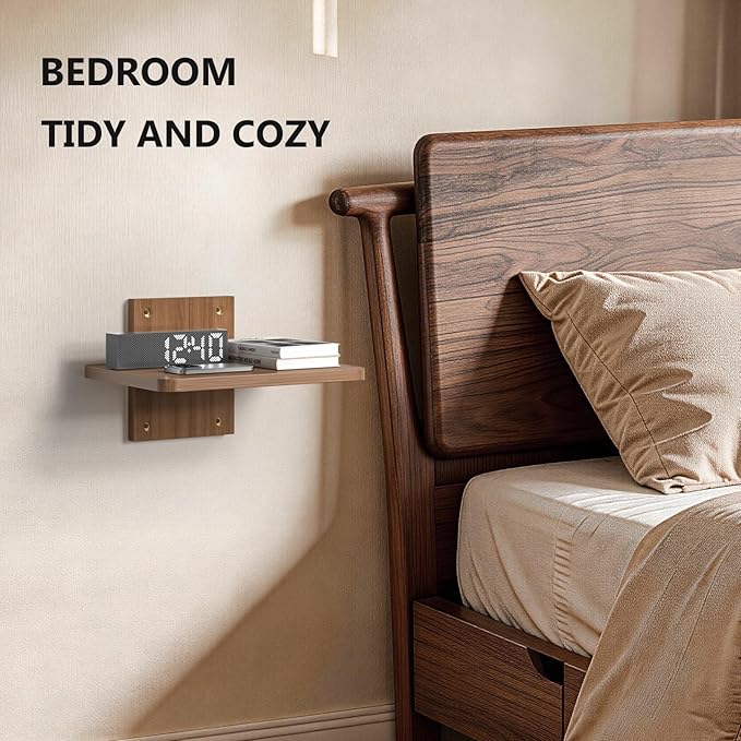 WALI Floating TV Shelf, 1 Tier Projector Shelf - Image 6