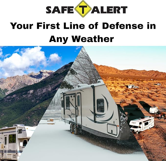 Safe T Alert - Dual LP/CO Alarm - Flush Mount w/Trim Ring White - 25-742-WT-TR - Image 5