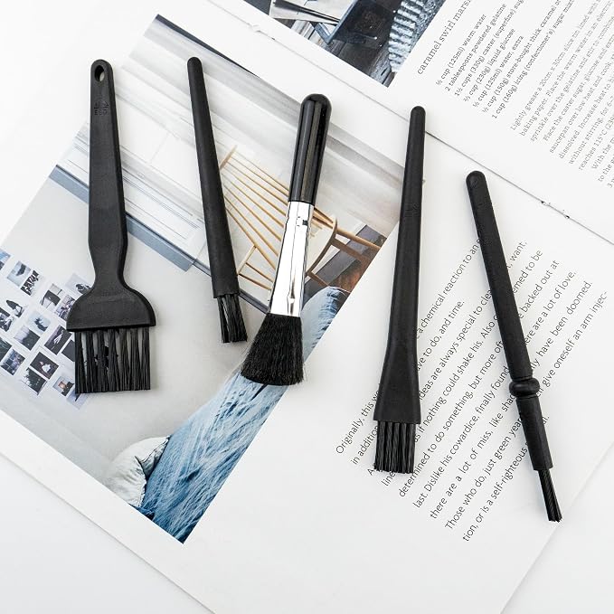 5 PCS Mini Keyboard Cleaning Brushes Kit, PP Handle Nylon Anti Static - Image 6