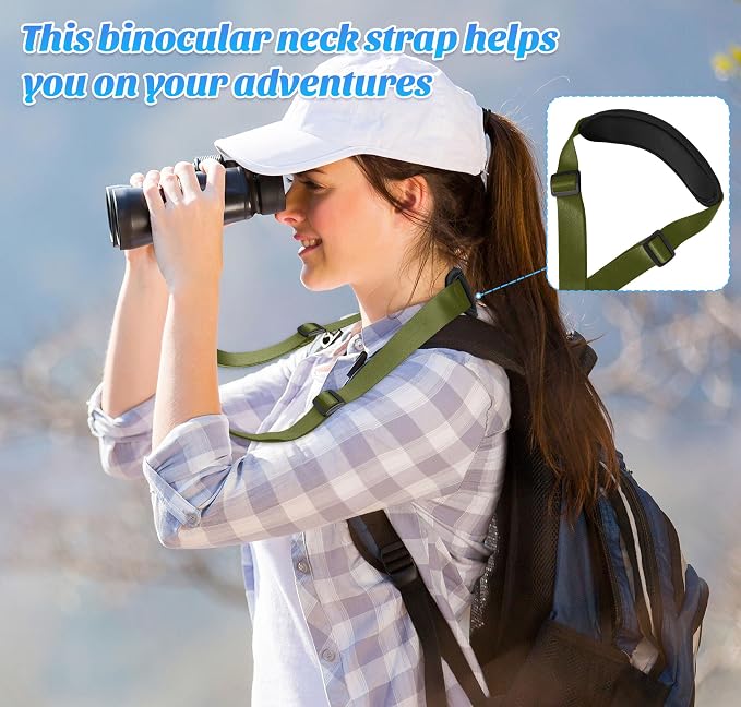 Padded iPad Binocular Camera Shoulder Strap, Nylon Neck Lanyard Strap - Image 4
