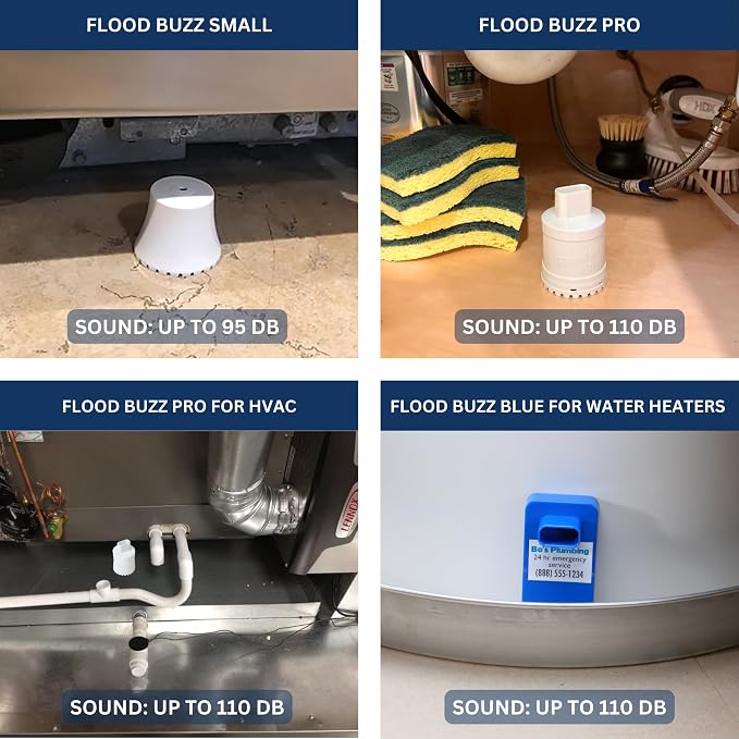 Flood Buzz Small Water Leak Detectors - Image 8