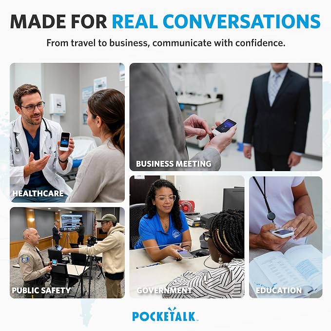 POCKETALK S2 Business eSIM 5 Year White - Image 4