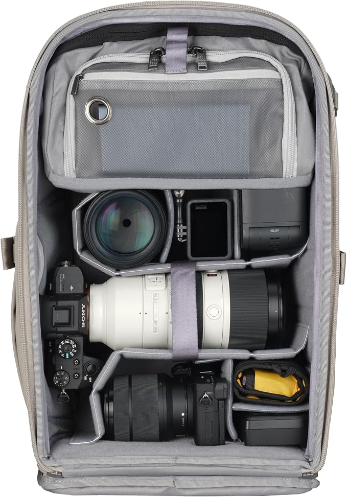 VANGUARD VEO Metro B25L Camera & Everyday Backpack – Fits 70–200mm Attached - Image 2