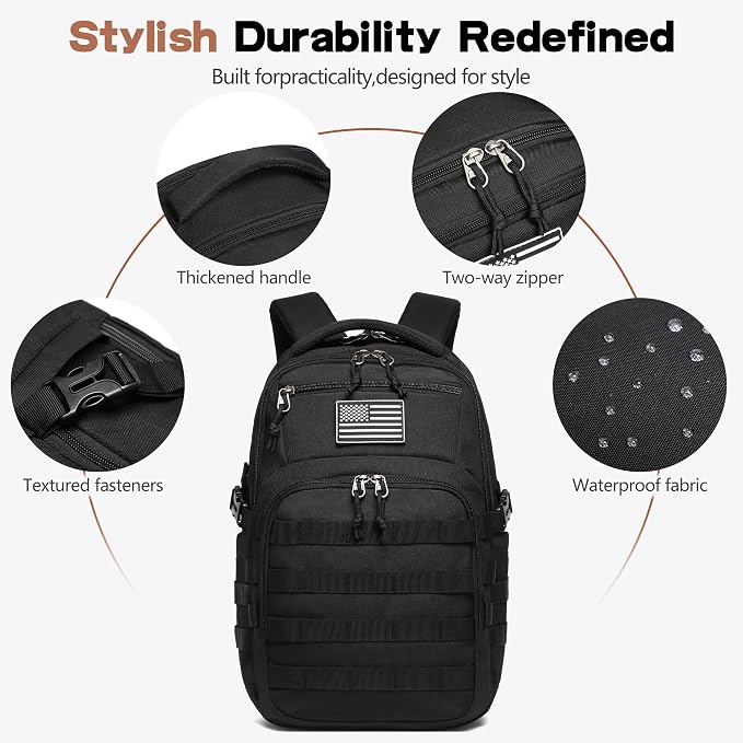 Wotony Military tactical backpack, backpack - Image 7