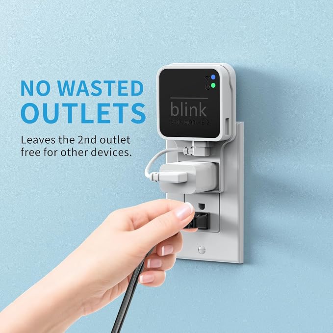Outlet Wall Mount for Blink Sync Module 2, Mount Bracket Holder for Blink - Image 2