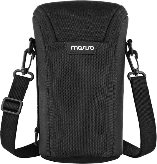 MOSISO Camera Lens Pouch Case, Top Access Crossbody Shoulder Bag by MOSISO