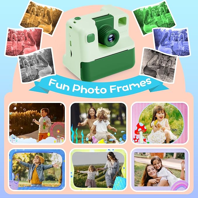 Kids Camera Instant Print, Christmas Birthday Gifts - Image 4