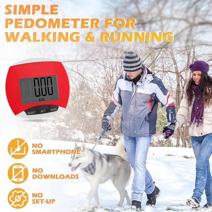 Copkim 9 Pcs Simple Pedometers Bulk - Image 3